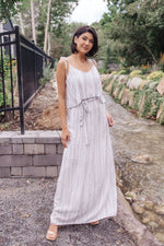 No More Grey Skies Maxi Dress