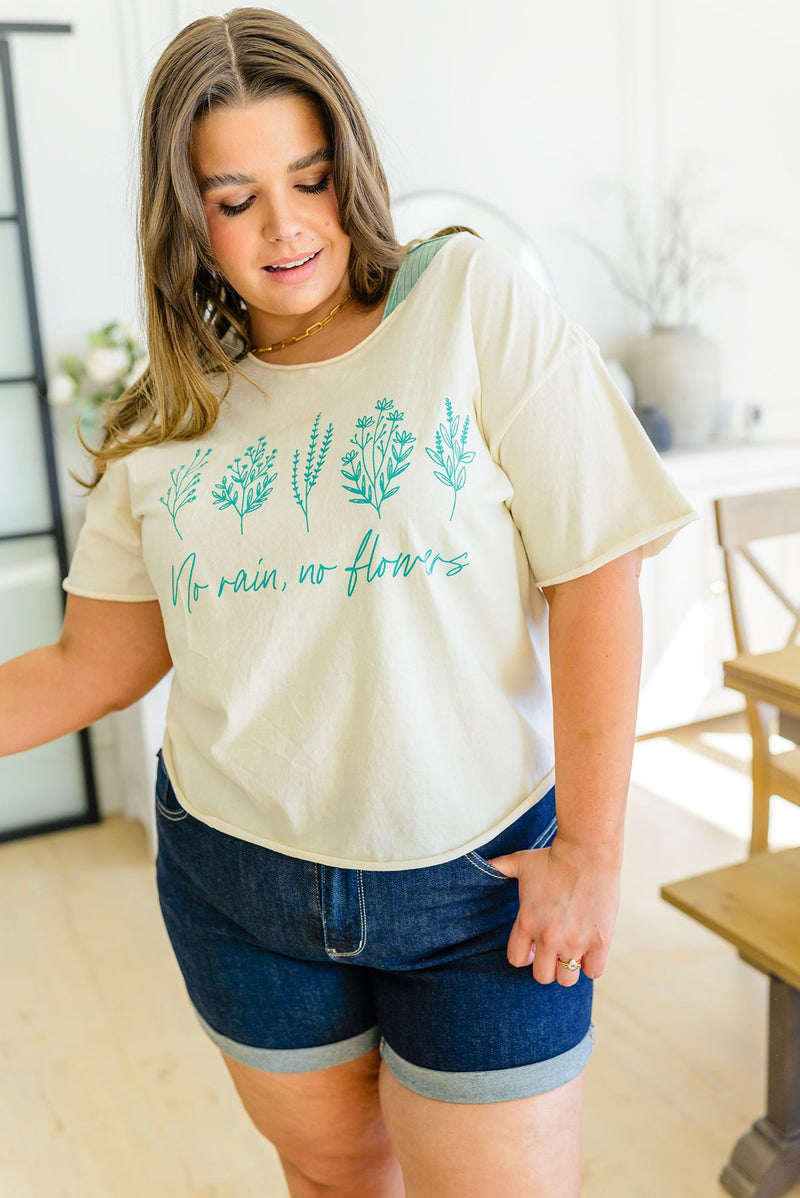 No Rain No Flowers Tee