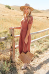 Nora Jumpsuit in Cinnamon