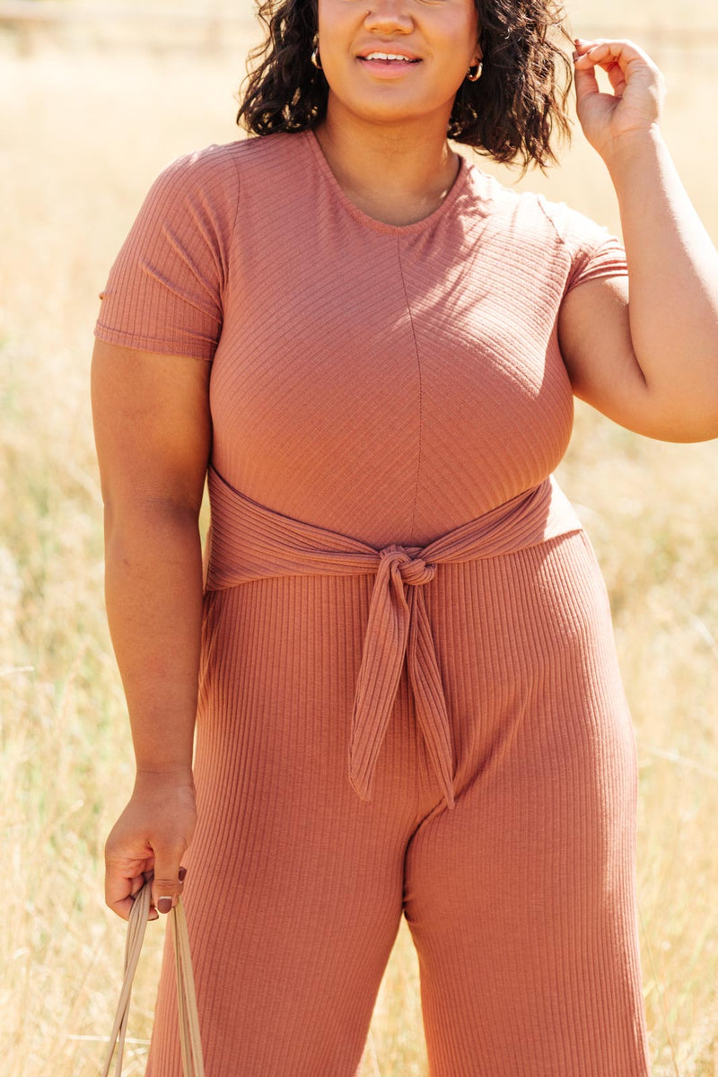 Nora Jumpsuit in Cinnamon