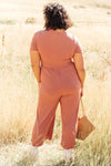 Nora Jumpsuit in Cinnamon