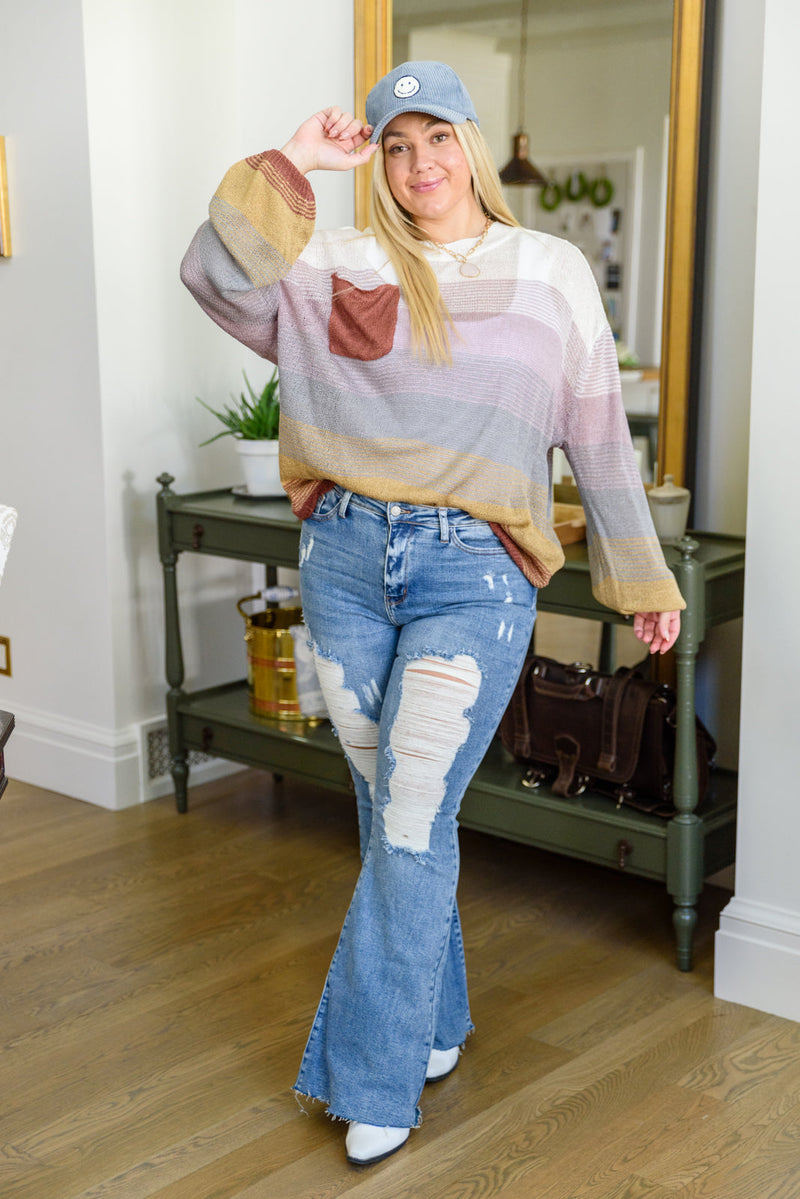 Not Walking Alone Pocket Sweater
