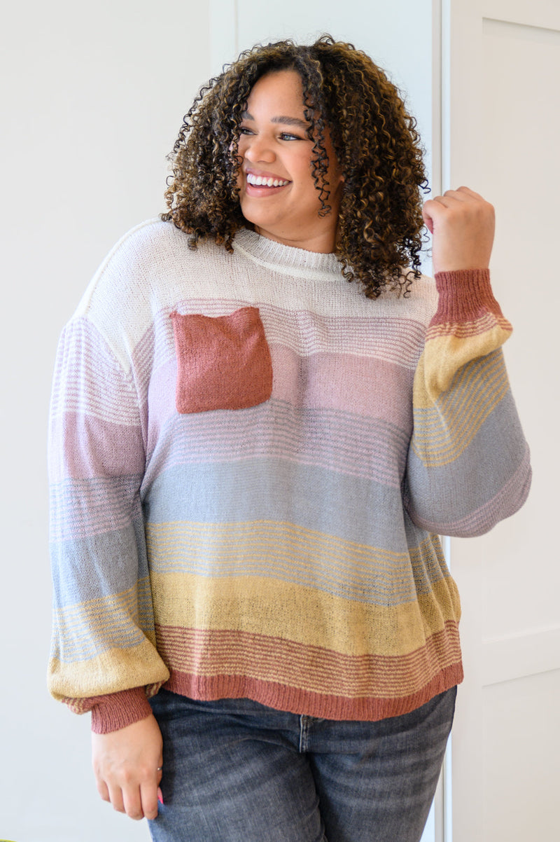 Not Walking Alone Pocket Sweater