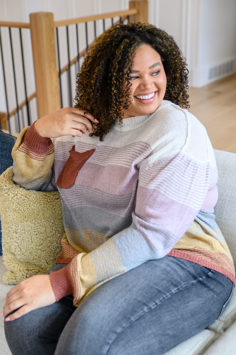 Not Walking Alone Pocket Sweater