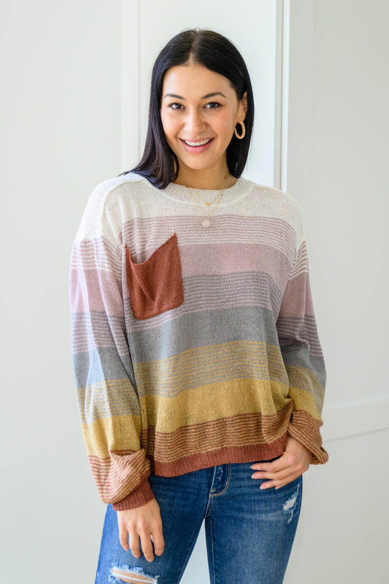Not Walking Alone Pocket Sweater