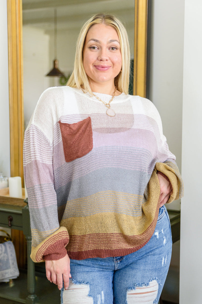 Not Walking Alone Pocket Sweater