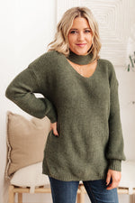 Olive Branch Sweater