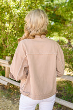 Outdoor Scenery Studded Jacket