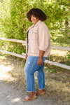 Outdoor Scenery Studded Jacket