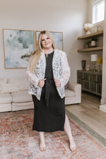 Eloquent and Elevated Lace Blazer