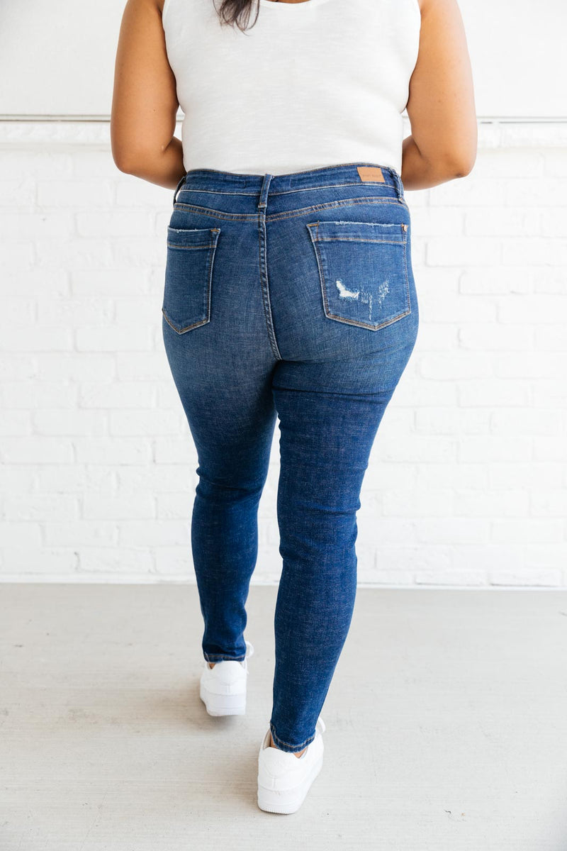 Judy Blue Patch Of Cargo Skinnies