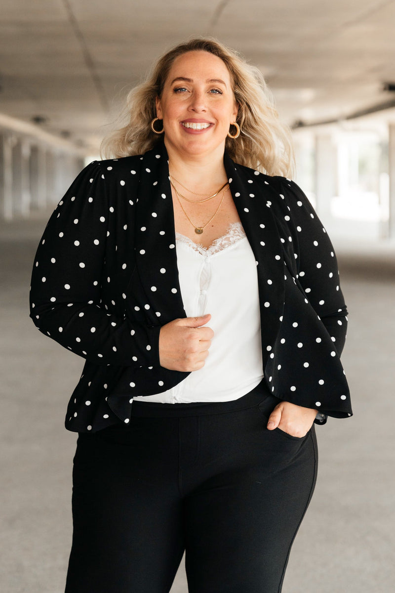 Perfect Polka Dot Blazer