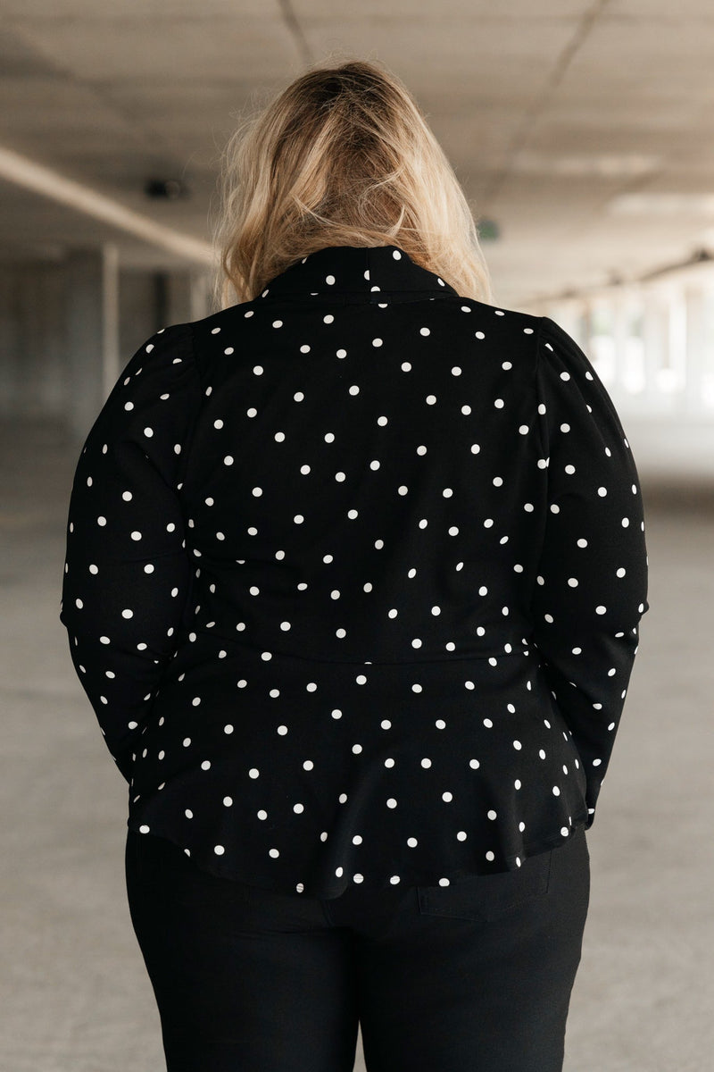 Perfect Polka Dot Blazer