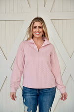 The Lulu Sweatshirt, Pale Pink