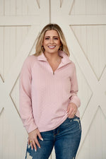 The Lulu Sweatshirt, Pale Pink