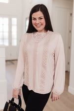 Picture This Top In Blush