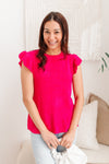 Pink Burst Blouse