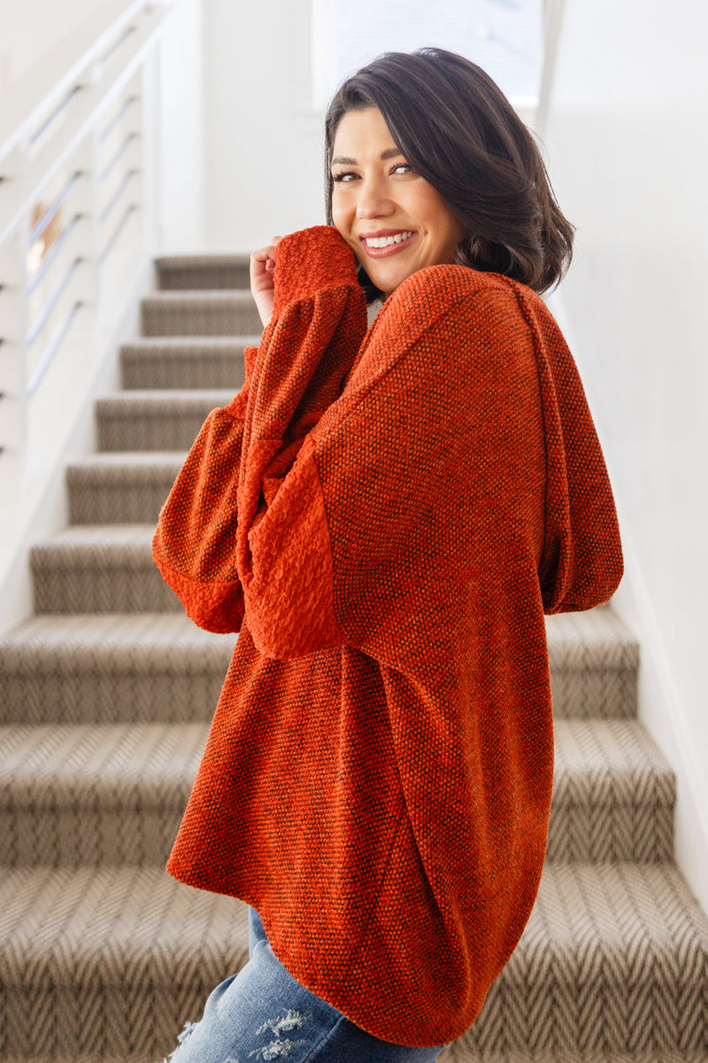 Planning Ahead Color Block Hoodie