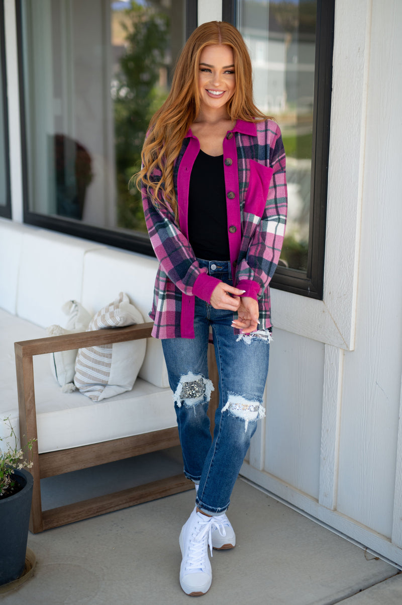 Playful in Plaid Shacket