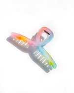 Rainbow Jelly Claw Clip Set of 4