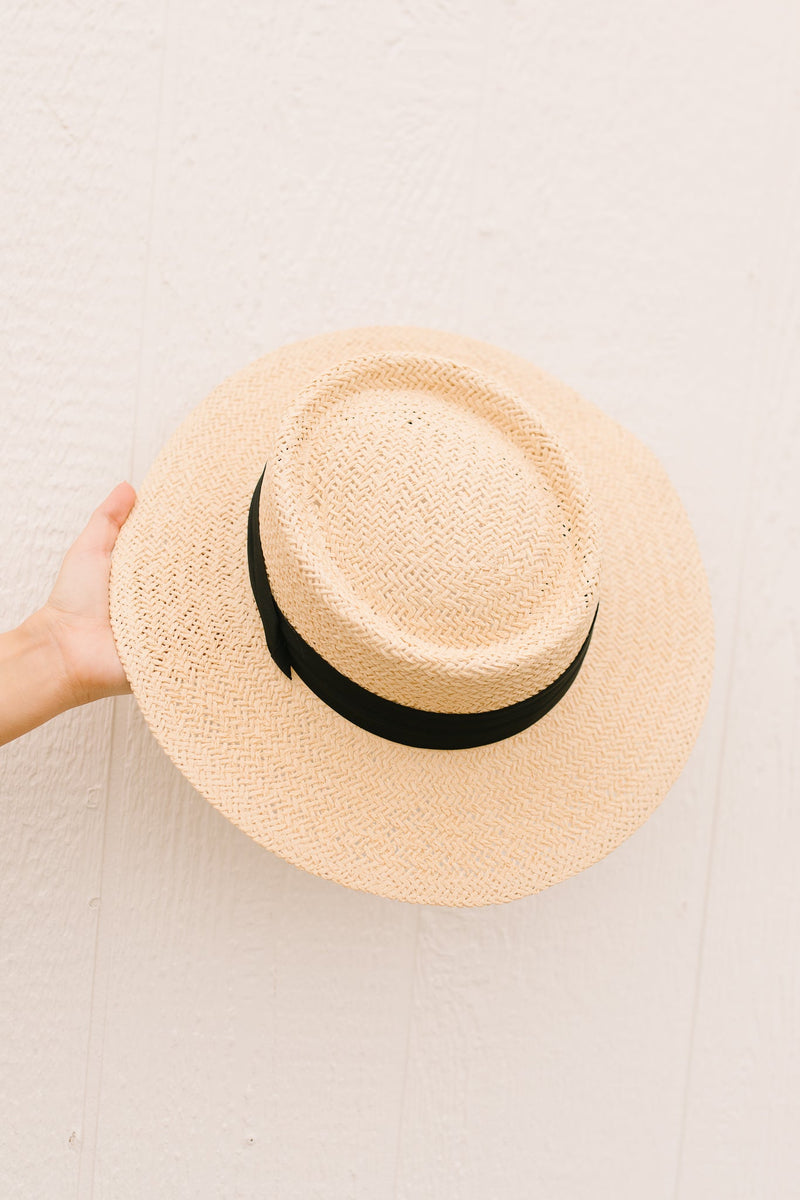 Rays Of Light Straw Hat