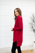 Red Carpet Tunic Top