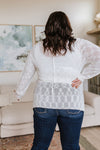 Relax With Me Knit Top in White