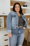 Judy Blue Reese Rhinestone Denim Jacket