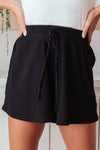 Ribbed & Ridiculously Comfy Shorts In Black