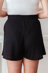 Ribbed & Ridiculously Comfy Shorts In Black