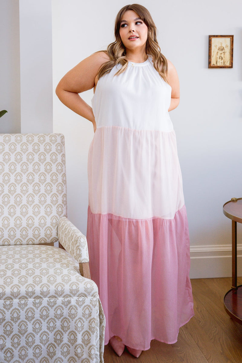 Rosè Maxi Dress