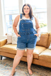 Judy Blue Ryder Distressed Shortalls