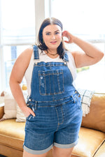 Judy Blue Ryder Distressed Shortalls