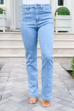 Risen Rylee 90s High Rise Straight Leg Jeans