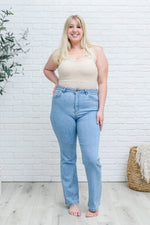 Risen Rylee 90s High Rise Straight Leg Jeans