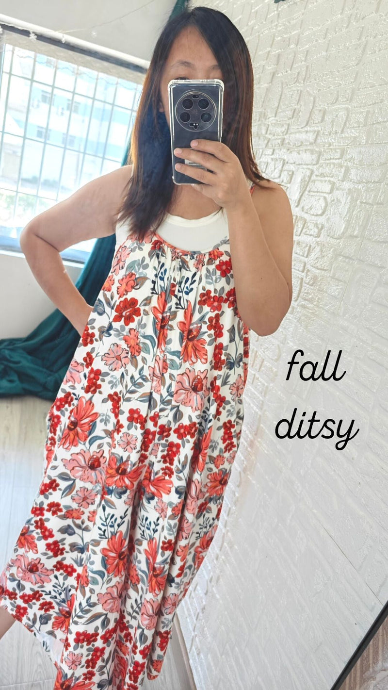 PREORDER: Relaxed Fit Jumpsuit in Assorted Prints