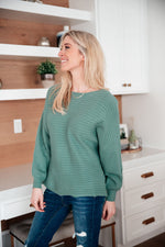 Say Anything Sweater in Sage