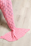 Seaside Magic Chenille Mermaid Tail In Pink