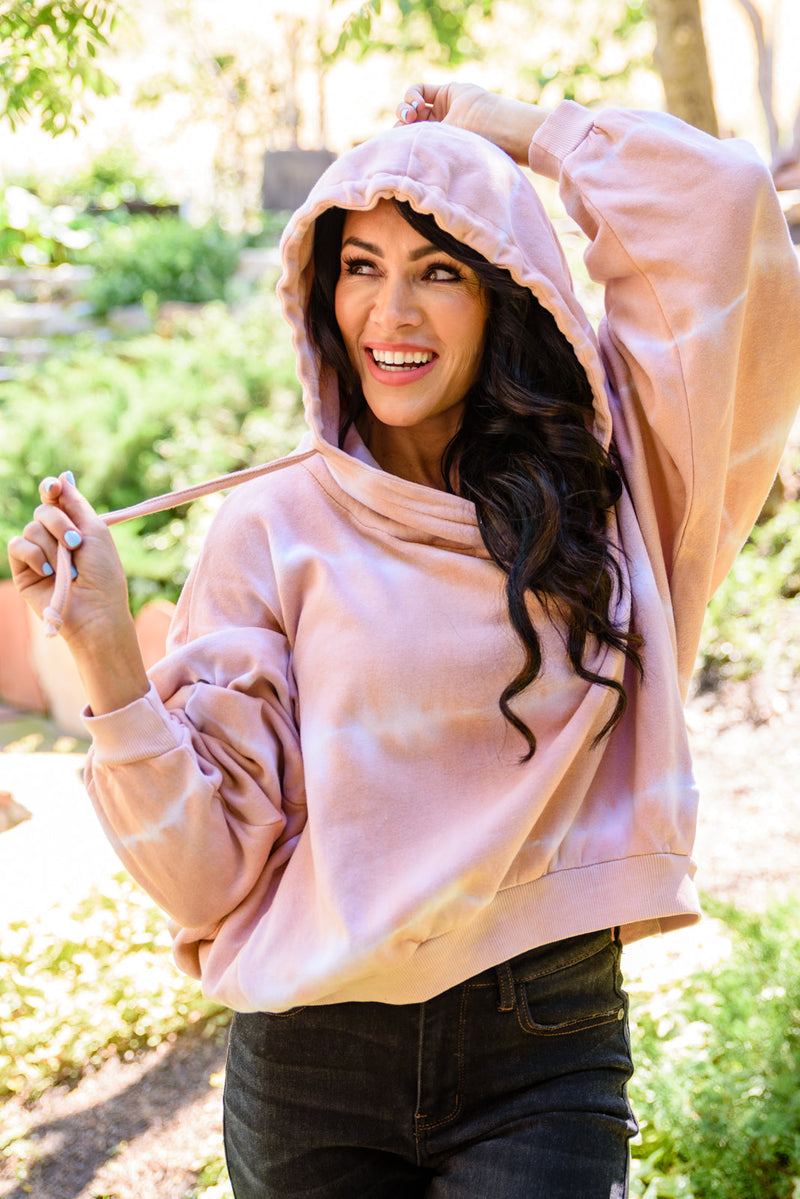 Selling Dreams Hoodie In Mauve