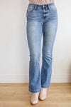 Judy Blue Shauna Mid Rise Braided Belt Loop Jeans