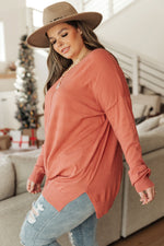 Show Off Sweater in Apricot