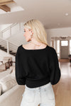 Show Stopper Sweater In Black