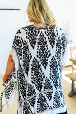 Side Trip Draped Kimono