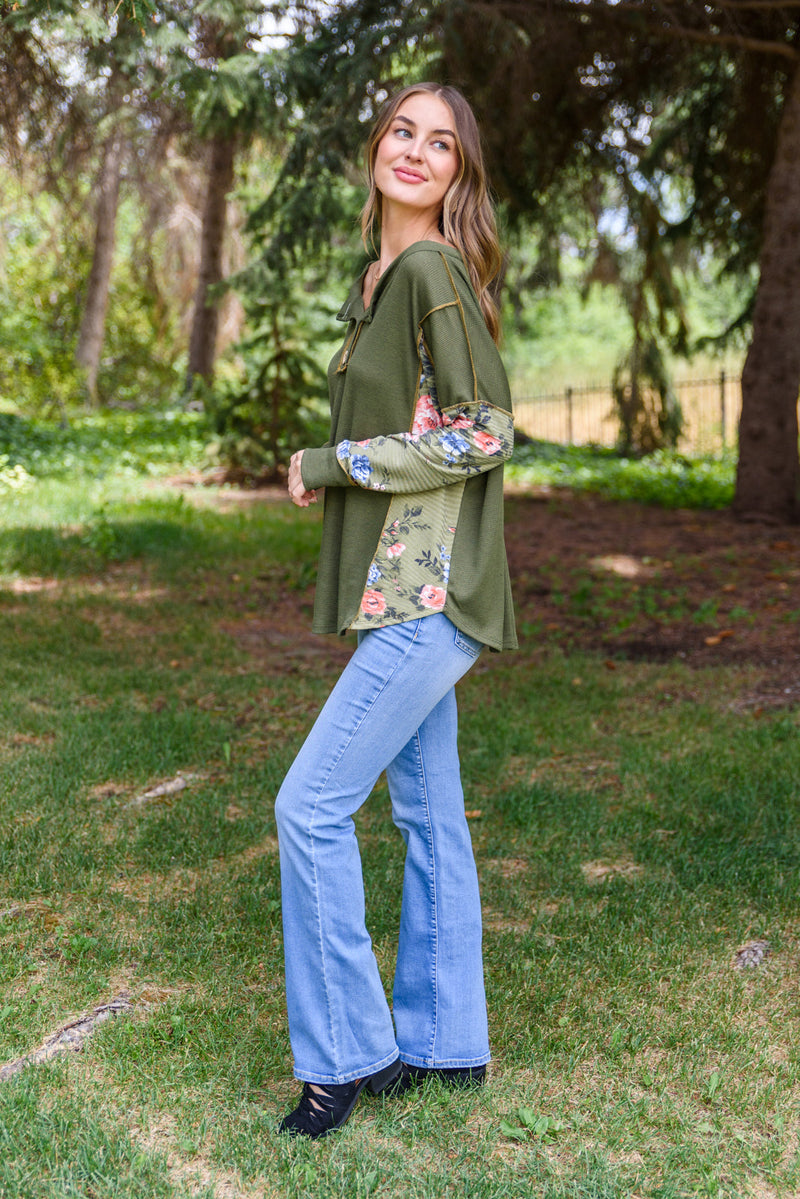 Small Town Girl Floral Top