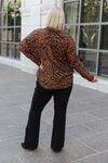 So Fierce Animal Print Blouse