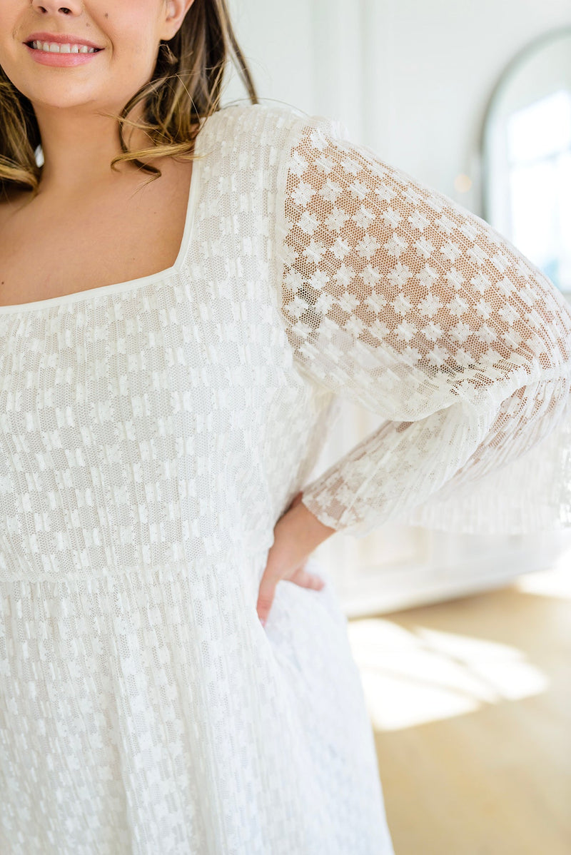 So Peaceful White Dress