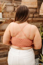 So This is Love Bralette in Coral Haze