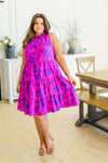 Spark Joy Floral Tiered Dress