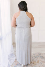 Summer Haze Maxi in Gray