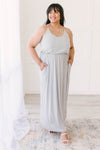 Summer Haze Maxi in Gray